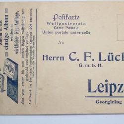 CPA Suisse Herrn C.F Lücke Leipzig