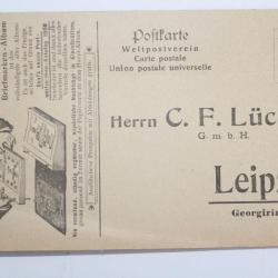 CPA Suisse Herrn C.F Lücke Leipzig