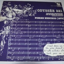 Vinyle spécial 45T Jazz Pierre Henchoz ?- Odyssée 221