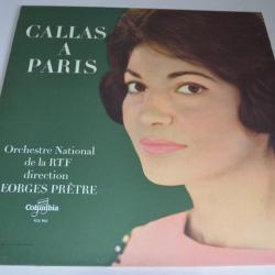 Vinyle 33T Opéra  Callas - Callas À Paris