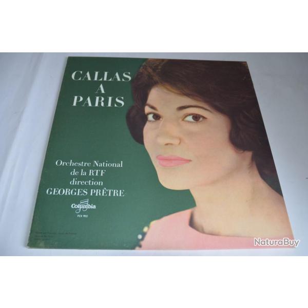 Vinyle 33T Opra  Callas - Callas  Paris