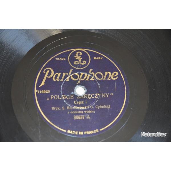 Vinyl 10 78T Wyk. S. betcherowa Polskie zareczyny
