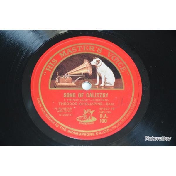 Vinyl 10 78T Jazz T. Chaliapine?-In The Town.../Song Of The Prince...