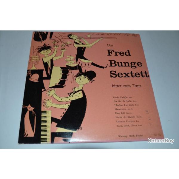 Vinyle 33T 1/3 Jazz  Das Fred Bunge Sextet Bittet Zum Tanz