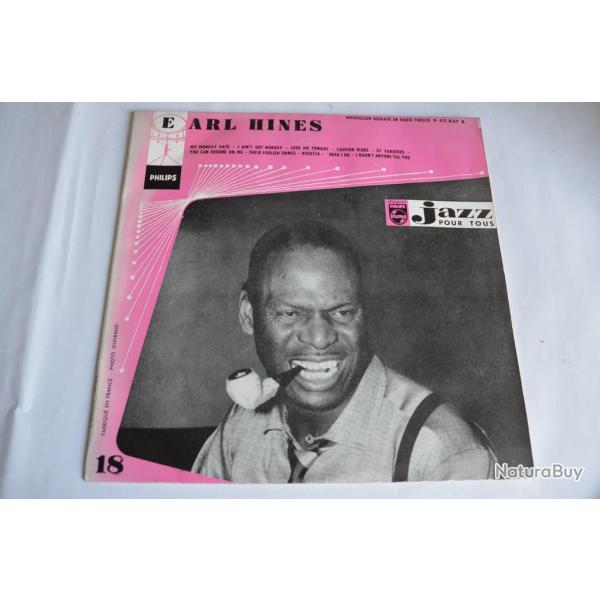 Vinyle 33T 1/3 1/3 Jazz Earl Hines ?- Earl Hines