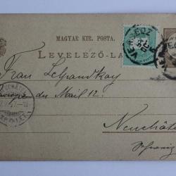 Pli marque postale Ste Croix 1852