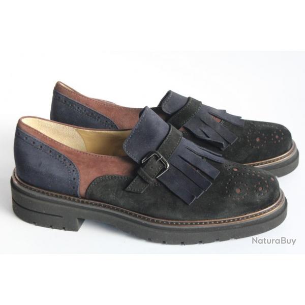 BRUNATE Mocassins daim T41