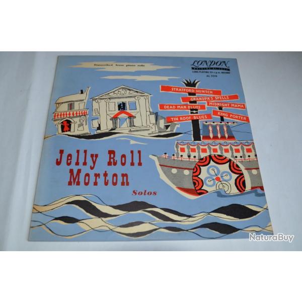 Vinyle 33T 1/3 Jazz Jelly Roll Morton Solos