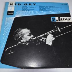 Vinyle 33T 1/3 Jazz  Kid Ory 1957