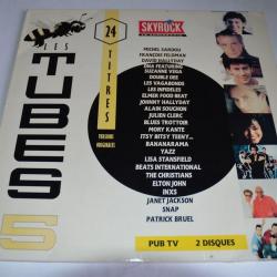 2 x Vinyles 33T Chanson Pop  Various ?- Les Tubes 5