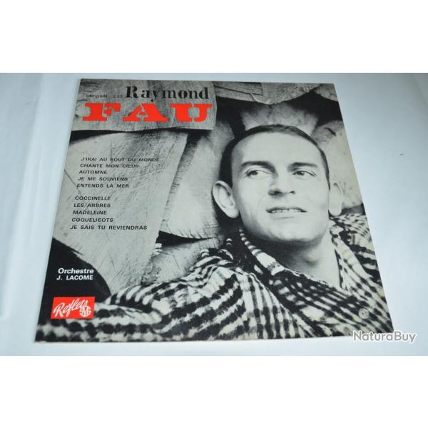 Vinyle 33T Gospel  Raymond Fau ?- Avec Toi