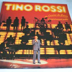 2 x Vinyles 33T Chanson  Tino Rossi ?- Au Casino De Paris