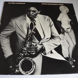 Vinyle 33T Jazz  Lee Allen & His Band ?- Down On Bourbon Street