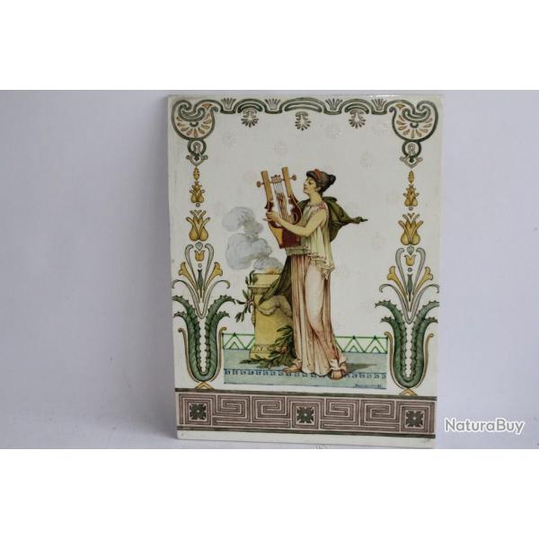 Plaque faence Daniellot Boulenger & Cie CHOISY le ROI