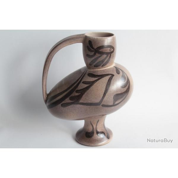 Pichet cramique zoomorphe Oiseau 1953 d'aprs PICASSO