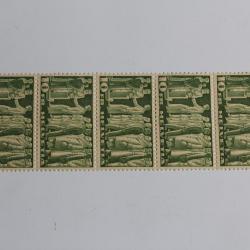 Timbres Suisse bloc 4x 10 Fr Votation Motifs symbolique 1945