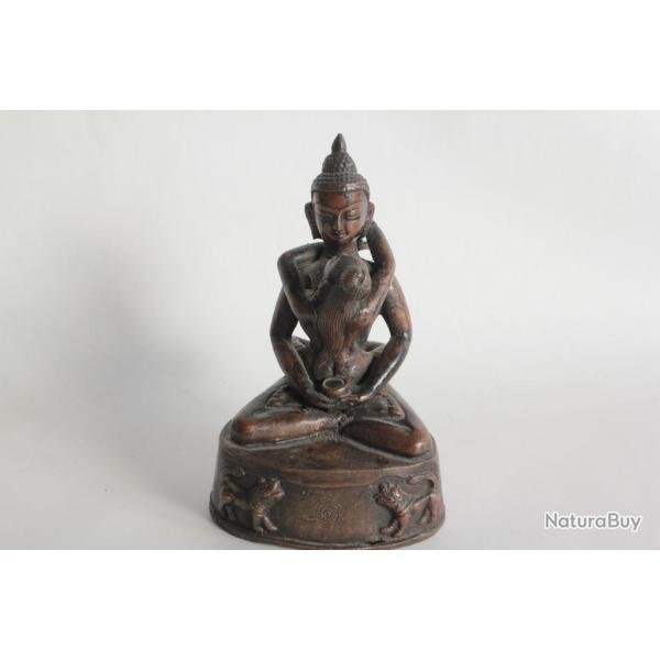 Sculpture Bronze Yab-Yum Tibet