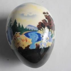 Ancienne Boîte oeuf porcelaine
