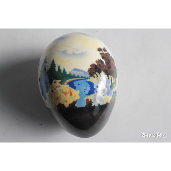 Ancienne Bote oeuf porcelaine