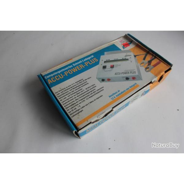 Modlisme chargeur de batterie ACCU power plus