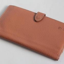 ROLEX Portefeuille Porte cartes cuir marron Montre
