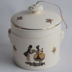 Pot à ficelle faïence Trianon Sarreguemines Cuisine