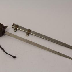 Coupe papier épée d'officier infanterie Prusse Kaiser Militaria