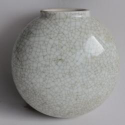 Vase à suspendre céramique craquelée Metzler & Ortloff Allemagne