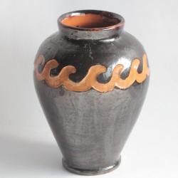 Vase terre vernissée Domène Isère