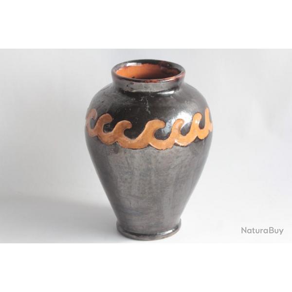 Vase terre vernisse Domne Isre