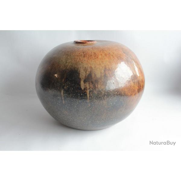 Grand vase boule cramique maille Rheinfelden Arnold Zahner Suisse