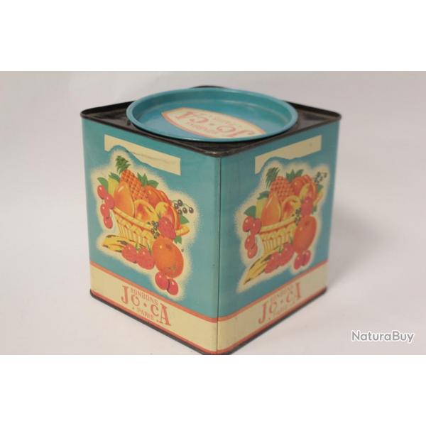 Bote tle lithographie bonbons JO-CA Paris