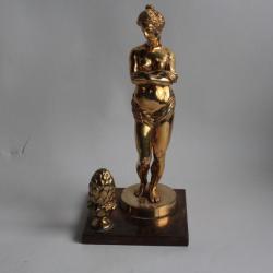 Femme nue Bronze doré érotique Vénus
