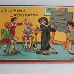 Ancien Jeu de société Le livret amusant Tables de multiplication