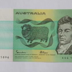 Billet 2 Dollars Australie 1974-1985 neuf
