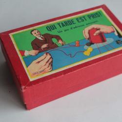 Ancien Jeu de société Qui tarde est pris ! Jeux Spear