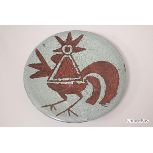 Coupelle cramique maille Coq Pablo Sanguino Toledo Espagne