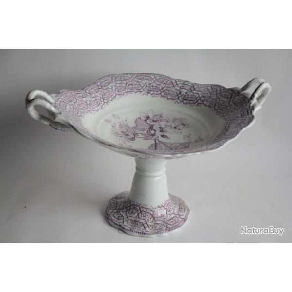 MINTON Coupe sur pied faence Treillis & Plants