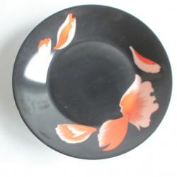 HERMES Assiette porcelaine Les Pivoines