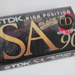 Cassette hight position limited CD type II SA 90 TDK