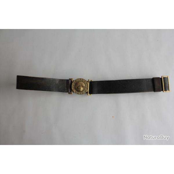 Ceinture Cuir Gendarmerie Vaudoise