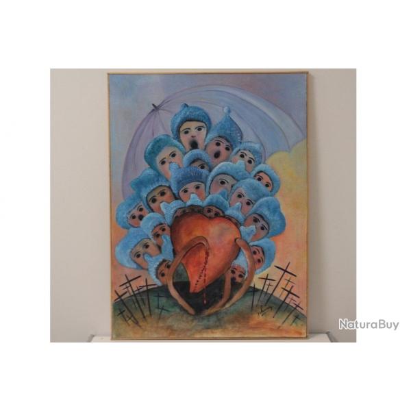 Tableau peinture Jehany Art naf Thonon-les-Bains
