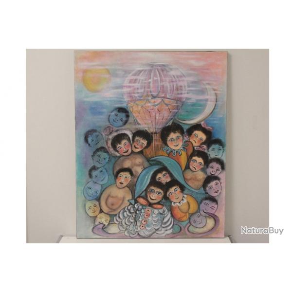 Tableau peinture Jehany Art naf Thonon-les-Bains