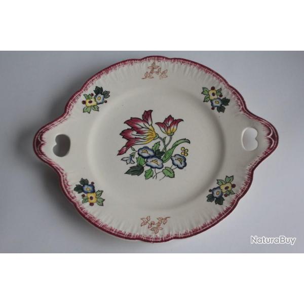 LONGWY Plat de service faence Marseille