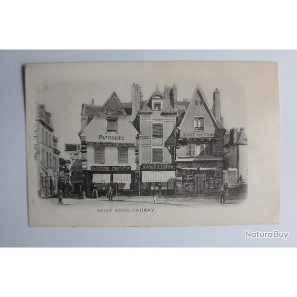 CPA France Morbihan Saint anne d'auray devanture de magasin
