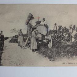 CPA Suisse Scènes Vaudoise n°407 Scène de vendange