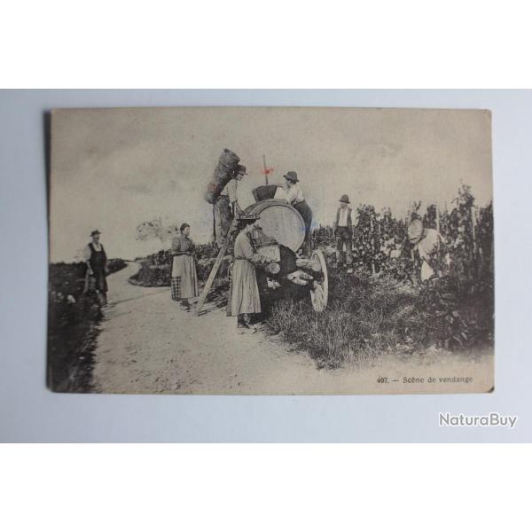 CPA Suisse Scnes Vaudoise n407 Scne de vendange