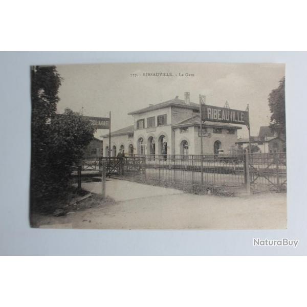 CPA France Ribeauville n717 La Gare