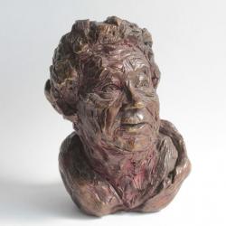 Bronze cire perdue Buste Homme TS