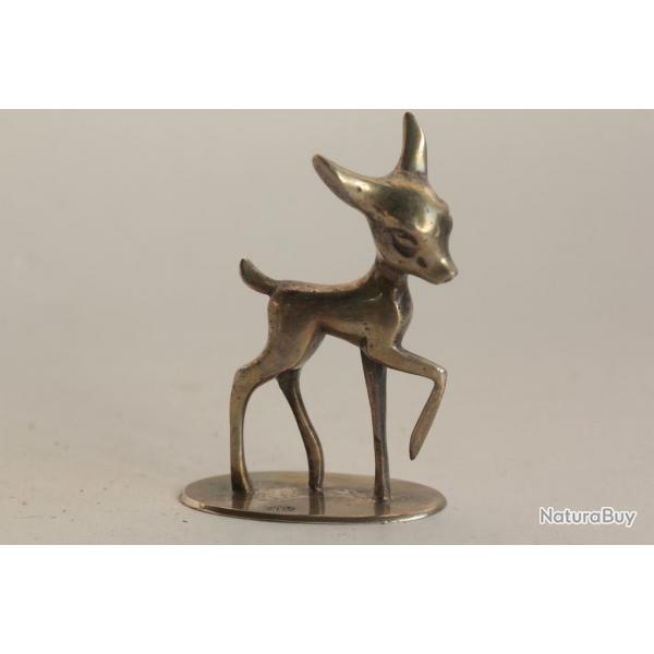 Richard ROHAC Bronze Viennois miniature Faon